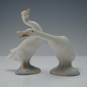 2pc Lladro Porcelain Figurines, Little Duck 4551 & 4552