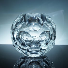 Baccarat Crystal Heritage Pontil Vase