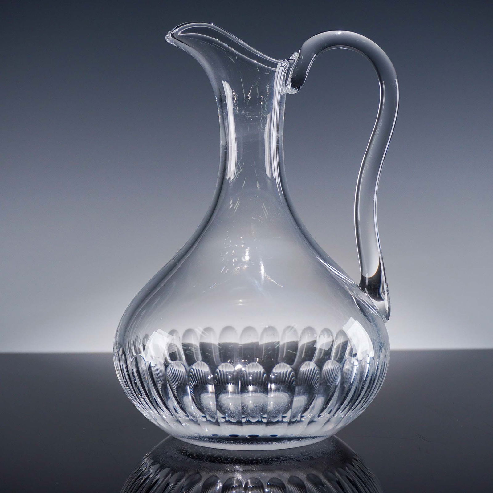 Baccarat Crystal Pitcher with Cut Panel Design (1 of 5)