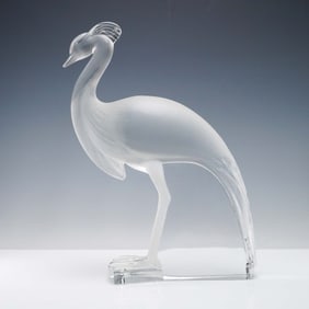 Lalique Crystal Sculpture, Louisiane