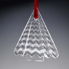 Baccarat Crystal Christmas Tree Ornament, Noel 2014