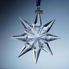 Swarovski Crystal Ornament, 2009 Christmas