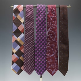 Designer Neckties By Christian Dior, Ted Baker