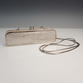 Landau Crystal Embellished Hard Case Evening Bag