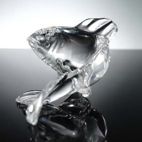 Baccarat Crystal Small Fish Figurine