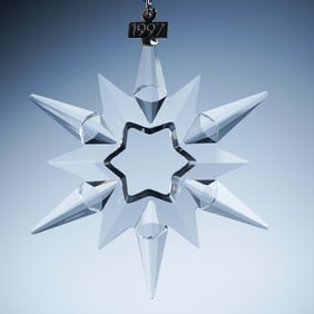 Swarovski Crystal Ornament, 1997 Christmas