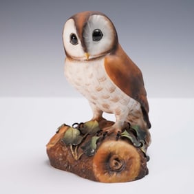 Royal Crown Derby Bone China Figurine, Brown Owl