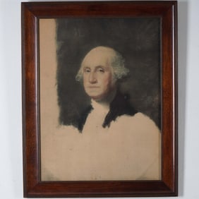 Framed George Washington Print