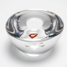 Orrefors Crystal Votive Candle Holder