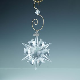 Swarovski Crystal 2002 Christmas Ornament