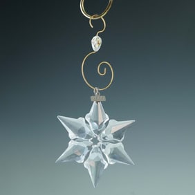 Swarovski Crystal Snowflake Ornament, 2000