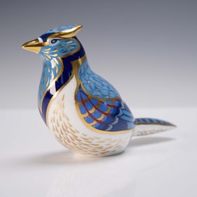 Royal Crown Derby Figurine, Blue Jay