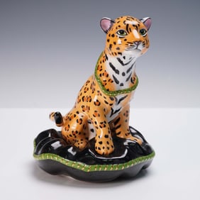 Lynn Chase Porcelain Figurine, Jaguar Jungle