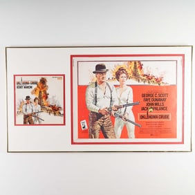 Framed Oklahoma Crude Movie Poster & Soundtrack Cover