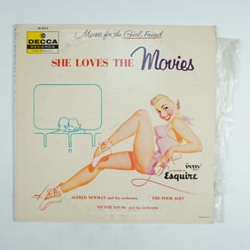 Decca Records Vinyl Record, She Loves The Movies