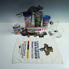 18pc Assorted Lot, Florida Panthers NHL Memorabilia