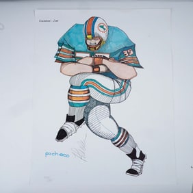 Ferdie Pacheco Limited Edition Print, Touchdown – Zonk