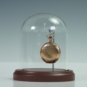 Cashier A.W.C. Co. Waltham Gold Filled Pocket Watch