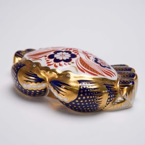 Royal Crown Derby Crab Paperweight