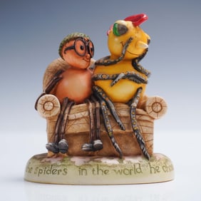 Harmony Kingdom Handmade Miss Spider In Love Box by Monique Baldwin