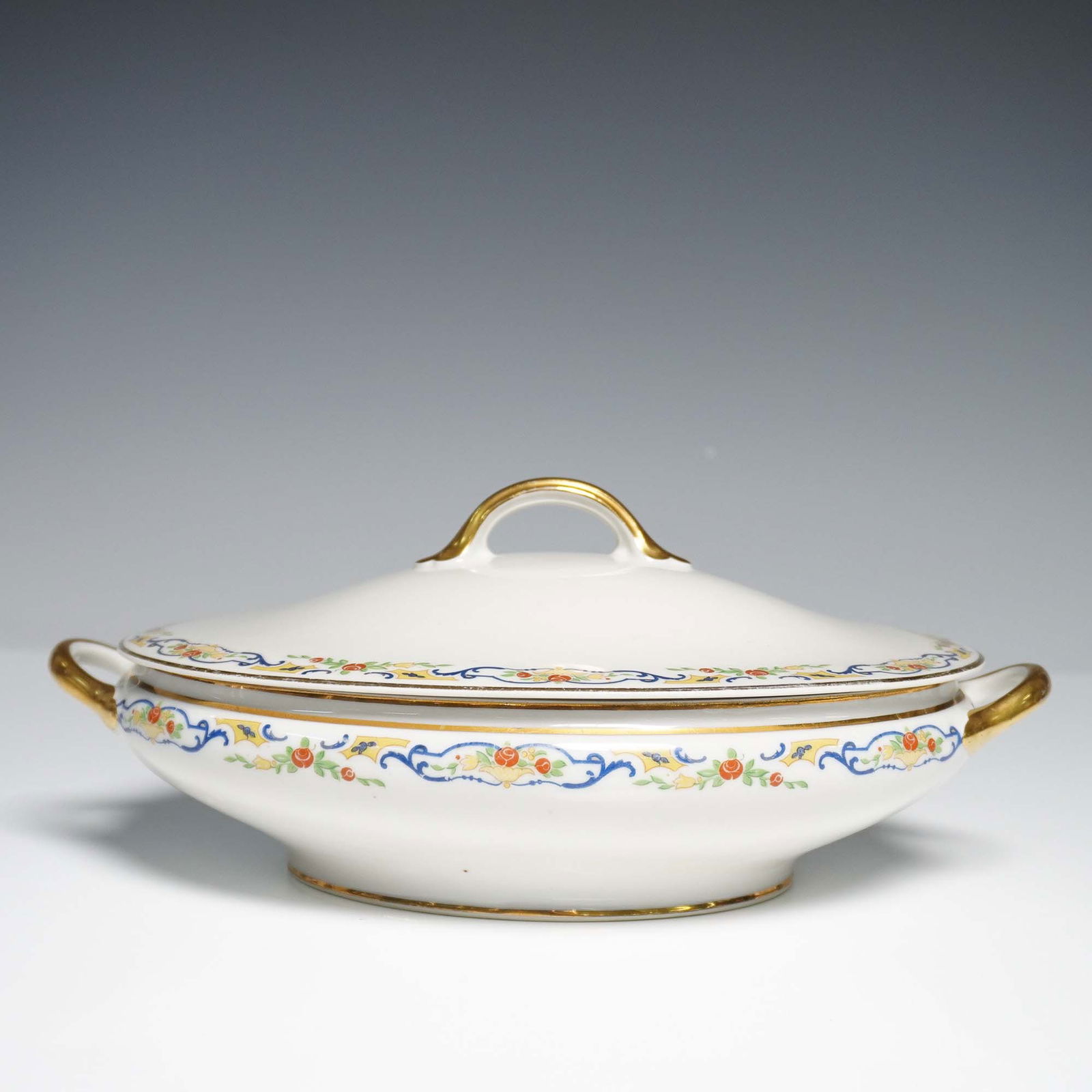 Antique GDA France & Haviland Limoges Porcelain Covered Serving Dish (1 of 4)