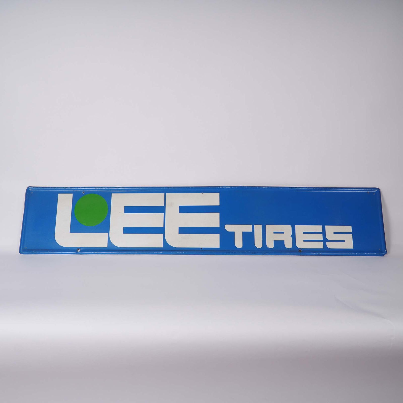 Lee Tires Embossed Metal Advertising Sign (1 of 4)