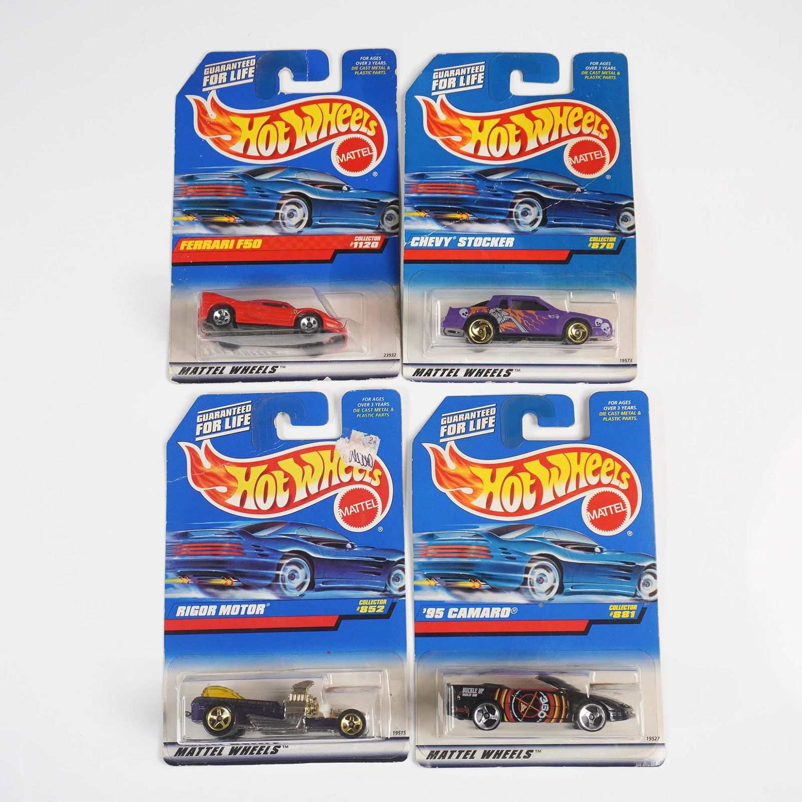 10pc Hot Wheels Cars in Blister Packs, 1999 First Editions (1 of 4)
