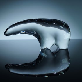 Baccarat Crystal Polar Bear Figurine