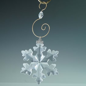 Swarovski Crystal Snowflake Ornament, 2016