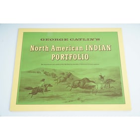 George Catlin North American Indian Portfolio with 5 Prints