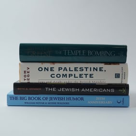 4pc Jewish History, Culture, and Conflict Book Collection