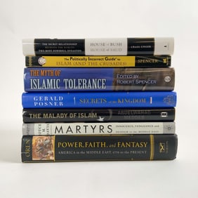 7pc Political and Religious Analysis Books, Middle East