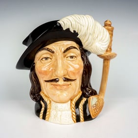 Royal Doulton Large Character Jug, Athos D6439 Stoke on Trent Jubilee Stamp