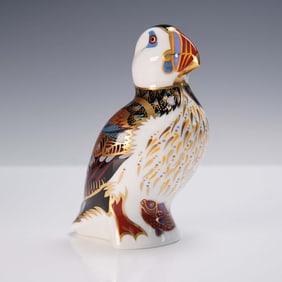 Royal Crown Derby Porcelain Puffin Paperweight LIX