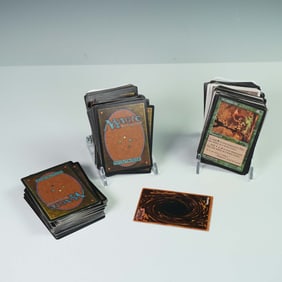 100+ Magic: The Gathering and Yu-Gi-Oh! Trading Cards