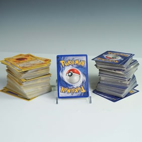 Lot of Over 180 Pokemon and Pocket Monsters Trading Cards