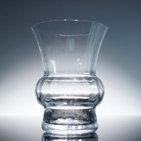 Baccarat Crystal Chardon Vase with Original Box