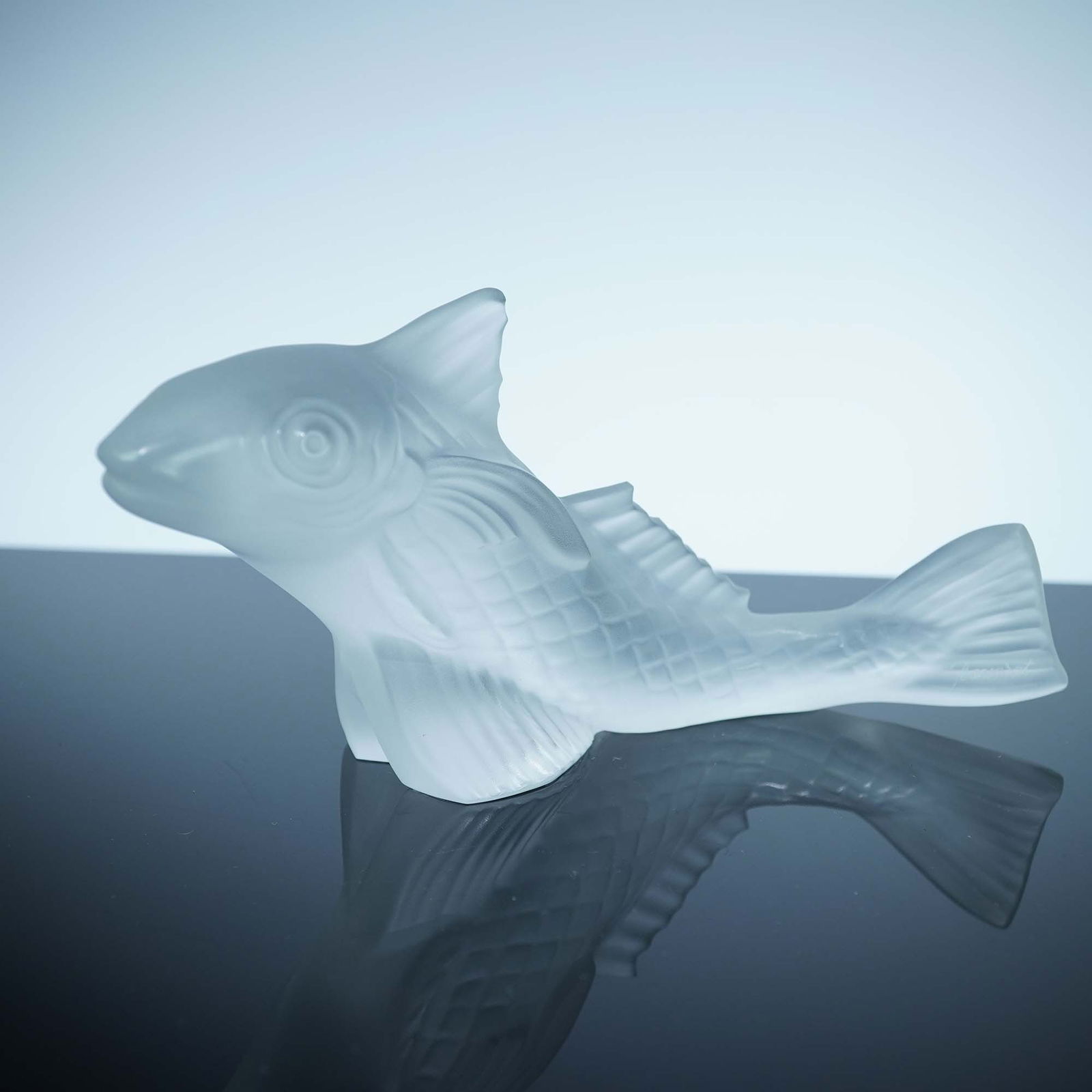 Baccarat Crystal Figurine, Gadideo Fish (1 of 5)