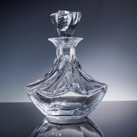 Lalique Crystal Decanter with Stopper
