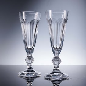 Baccarat Crystal Champagne Flutes
