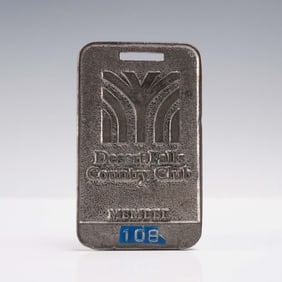 PGA Desert Falls Country Club Metal Member Tag