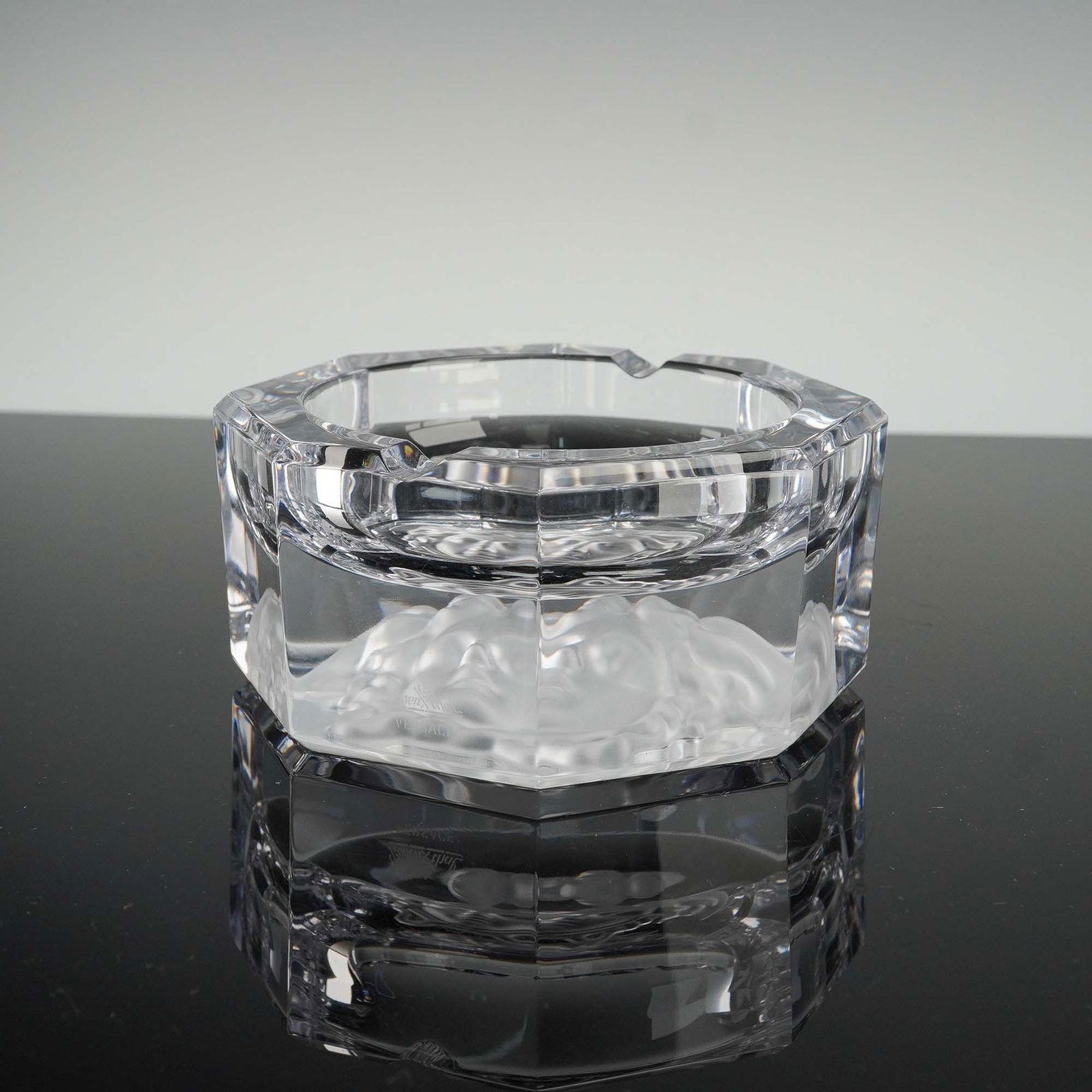 Versace by Rosenthal Crystal Ashtray, Medusa Head Design (1 of 4)