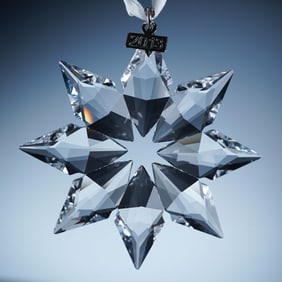 Swarovski Crystal Ornament, 2013 Christmas