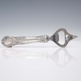 Web Sterling Handle Bottle Opener, Stainless Italy