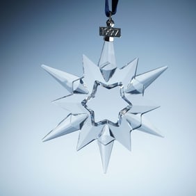 Swarovski Crystal Annual Snowflake Ornament 1997