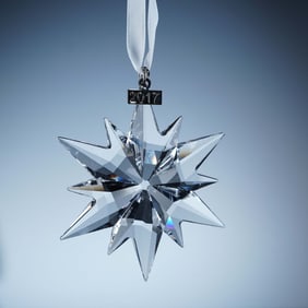 Swarovski Crystal Ornament, 2017 Christmas