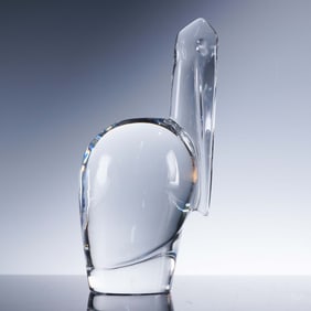 Baccarat Crystal Figurine, Pelican