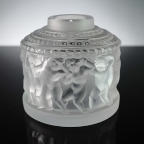 Lalique Crystal Perfume Bottle, Enfants