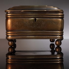 Warszawa Fraget Plaque Silver Plate Judaica Etrog Box