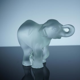 Lalique Crystal Figurine, Elephant